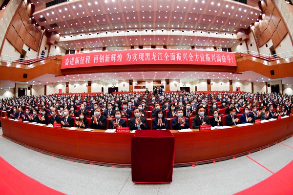 中国共产党黑龙江省第十三次代表大会胜利闭幕